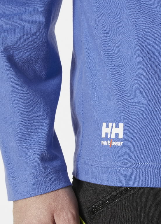 T-shirt HHWW Classic long sleev, blue 2XL 3.