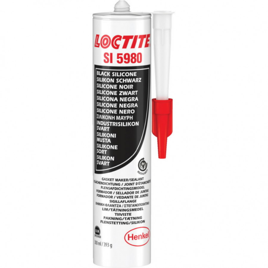Flange sealant Quick Gasket LOCTITE 5980 black 300ml, Loctite