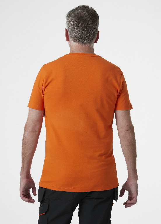 Marškinėliai Graphic, oranžinė 2XL 5.