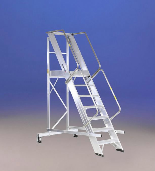 Mobile stocker`s ladder CASTELLANA MAXI 8 steps, Svelt