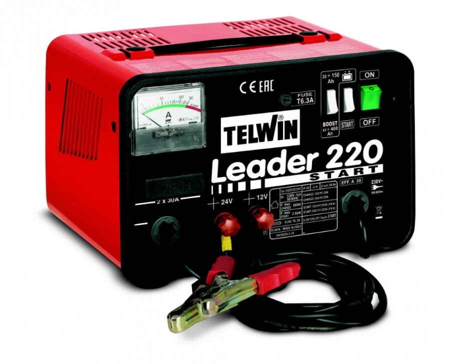 LEADER 220 START charger (ex.807550), Telwin
