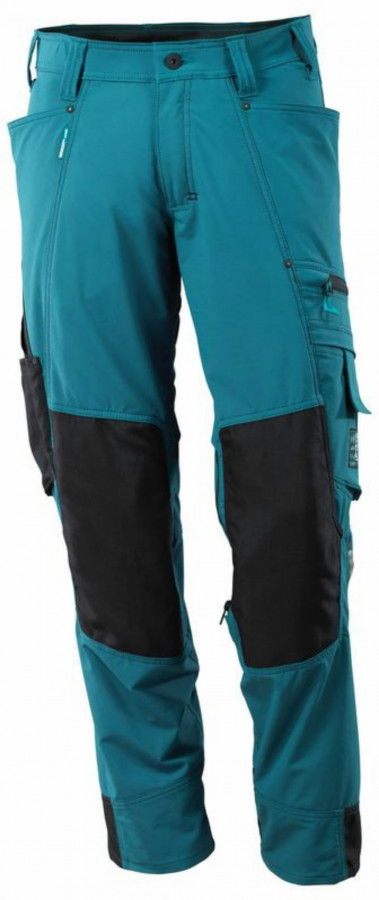 Kelnės su antkelių kišenėmis, Advanced, tamsiai mėlyna 90C54