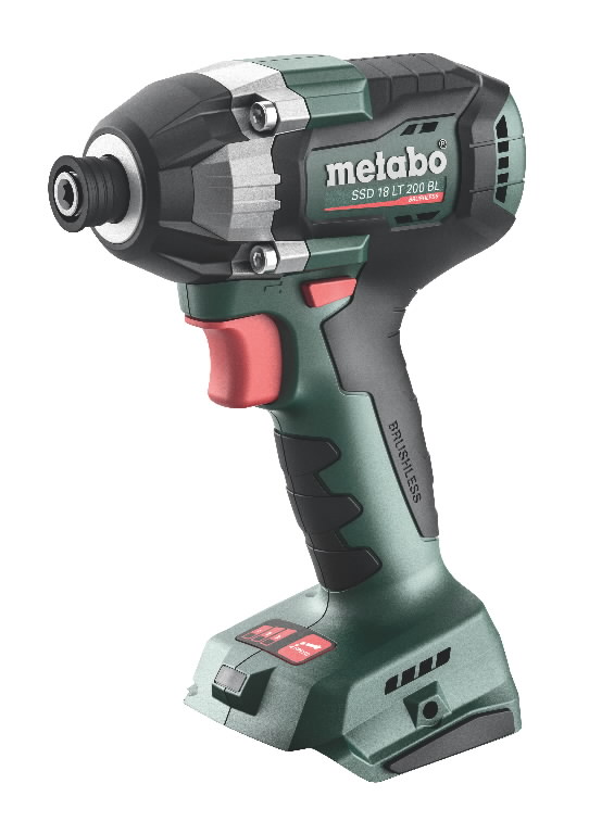 Cordless screwdriver SSD 18 LT 200 BL, brushless, carcass, Metabo