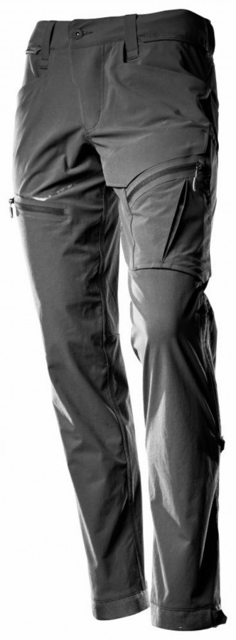 Trousers Customized strech 22058, women, black 82C40