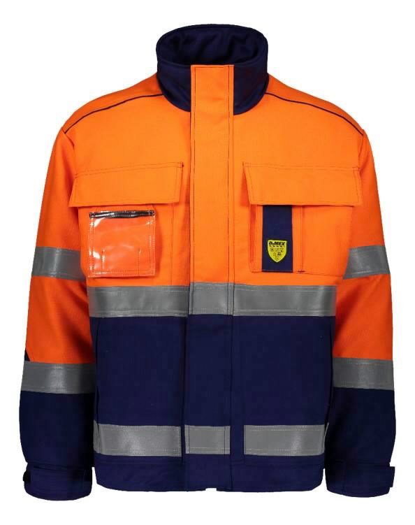 Ziemas jaka metinātājiem Multi 6004, oranža/zila, 2XL, Dimex