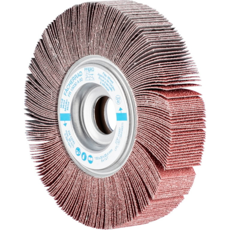 Lapelinis šlifavimo diskas FR 150x30/25,4mm P60 1