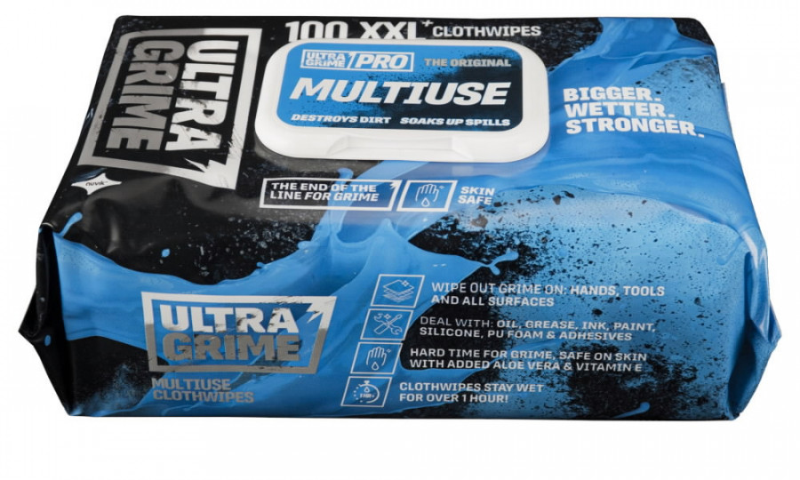 Wet cleaning wipes  PRO Multiuse, UltraGrime