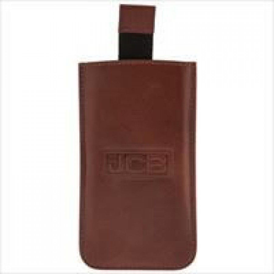 Leather iPhone Case - Tan, JCB