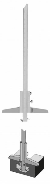 Gylmatis 300 mm, B tipas, DIN 862, Vögel