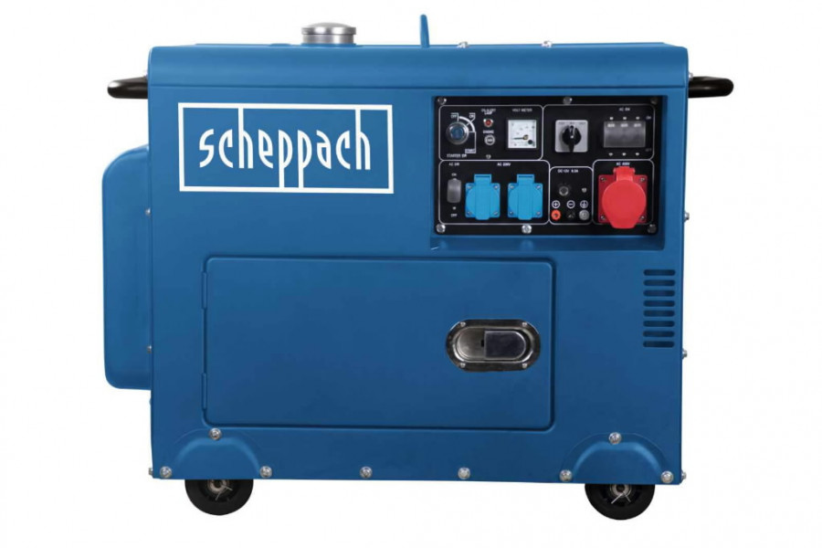 Sähkögeneraattori diesel SG5200D, Scheppach