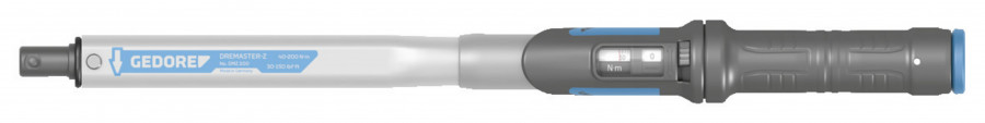 raktas dinamometrinis DREMASTER Z 22mm, 150-750Nm 
