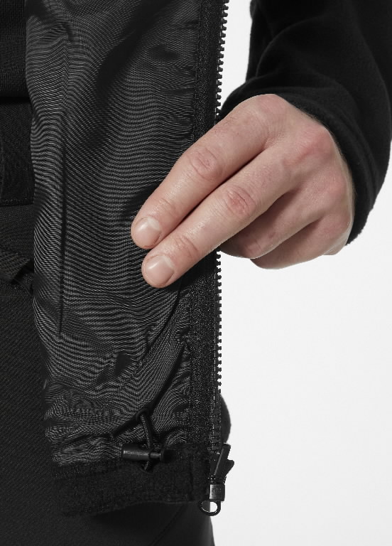 Fleece jacket Manchester 2.0 zip in, black XS 4.