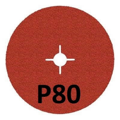 Fibrodiskas INOX 987C Cubitron II 125mm P80+, 3M