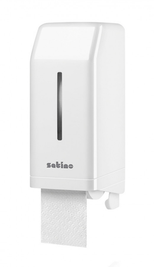 Toilet paber dispenser for system rolls JT2, Satino by WEPA