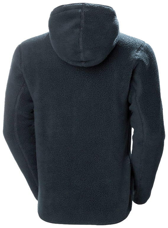 Džemperis fleece Heritage Pile, su gobtuvu, mėlyna XL 2.