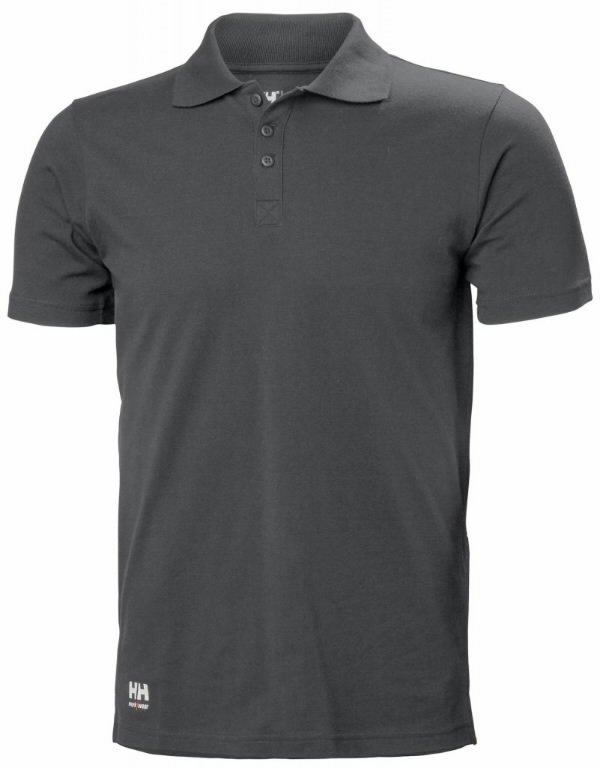 Polo marškinėliai Manchester, tamsiai pilka XL