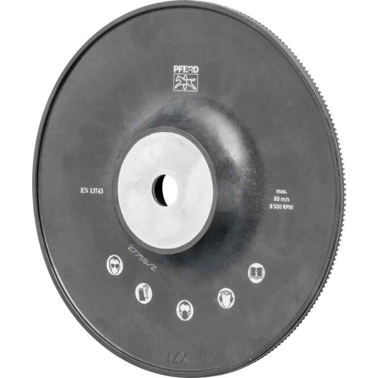 Backing pad for fiber disc with ventilation H-GT 180mm M14, Pferd