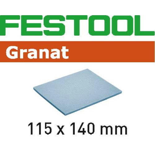 Lihvkäsn GRANAT 115x140x5mm, UF1000 - 20tk, Festool