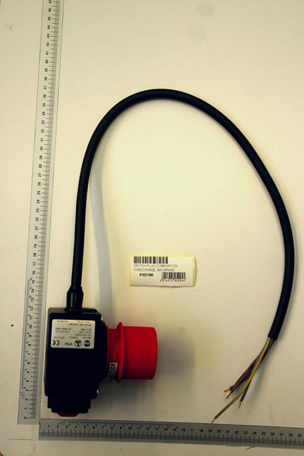 Switch-plug combination three phase w/o brake 380/50, HMS260, Scheppach