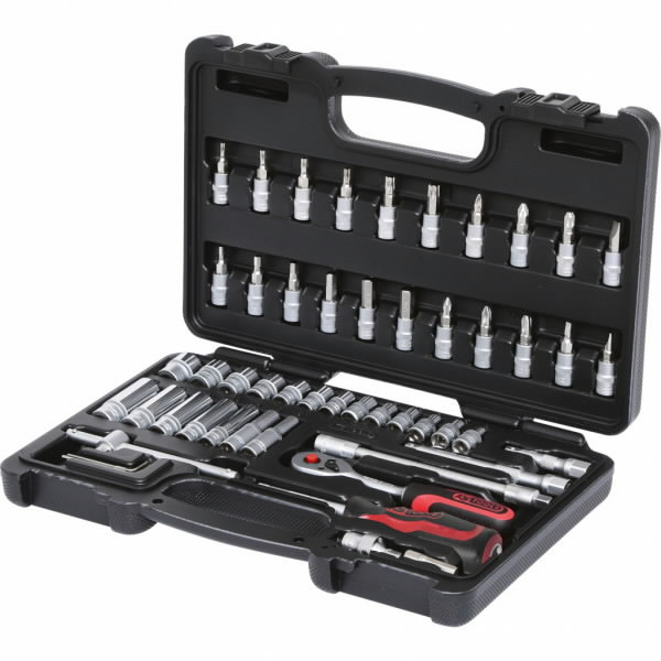 53PCS 1/4´´ SUPERLOCK-SOCKET-SET, KS Tools - Socket sets