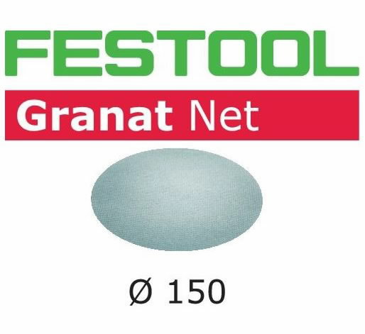 Шлифовальный диск на липучке Velcro Granat 48 отверстий 50шт 150mm P100, FESTOOL