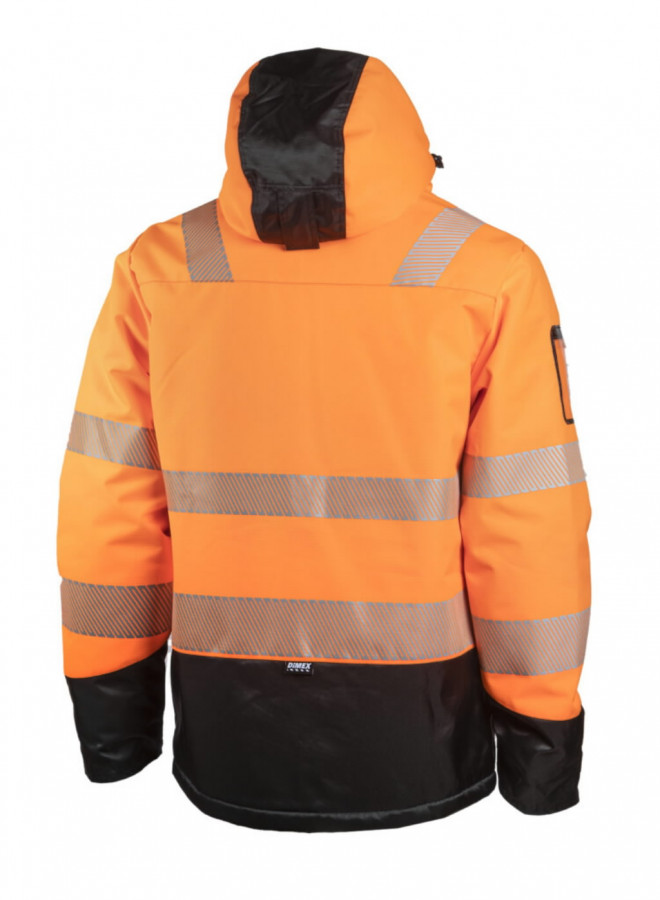 Winter Safety shell jacket 6151R hi-vis CL2, orange M 2.
