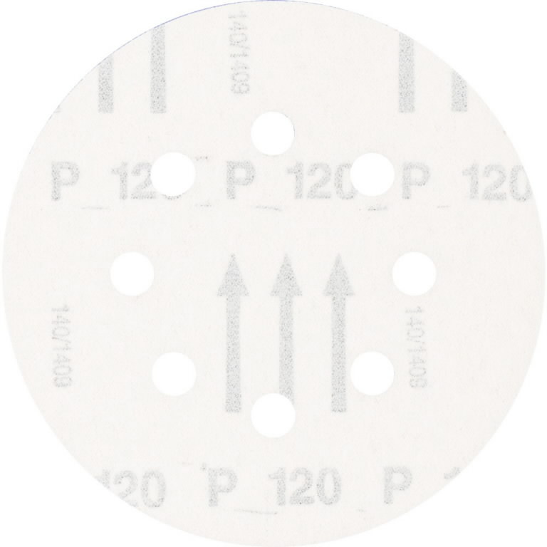 Velcro discs KSS 8 hole 125mm P120, Pferd