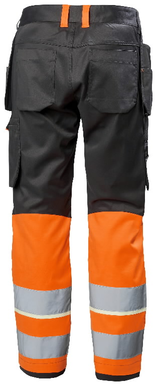 Work pants Uc-me Cons, hi-viz, CL1, orange/black C46 2.