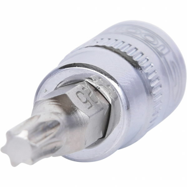 1/4" CHROME+ Bit socket Torx T25, KS Tools
