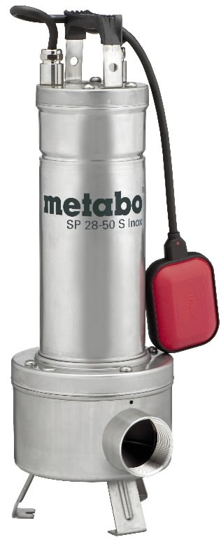 Погружной дренажный насос для строительных объектов SP 28-50 S Inox, METABO