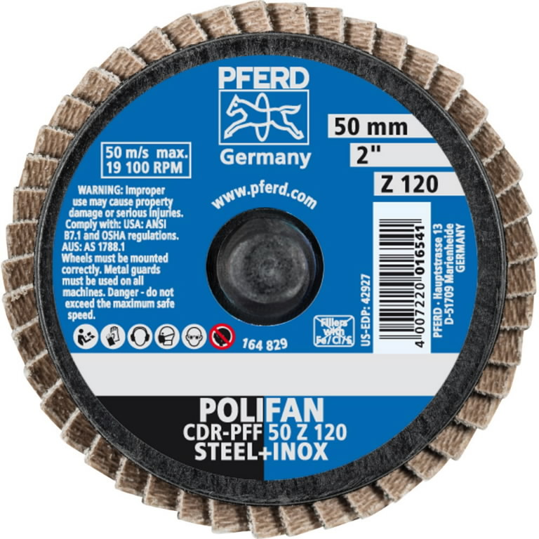 Lameļu disks Mini-POLIFAN CDR (ROLOC) 50mm Z120 PFF 1