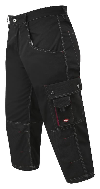 Lee Cooper Ladies Heavy Duty Easy Care Multi Pocket Work Safety Classic Cargo  Pants Trousers, Black, Size UK 8, Short 28