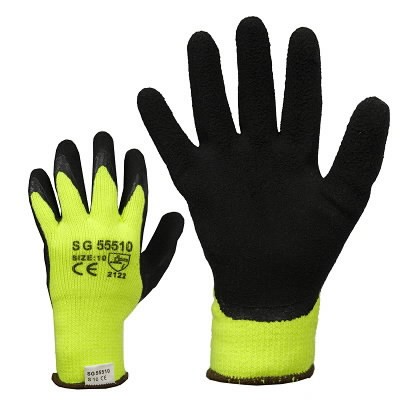 Pirštinės,  minkšto struktūrinio latekso, HiViz, žieminės 8