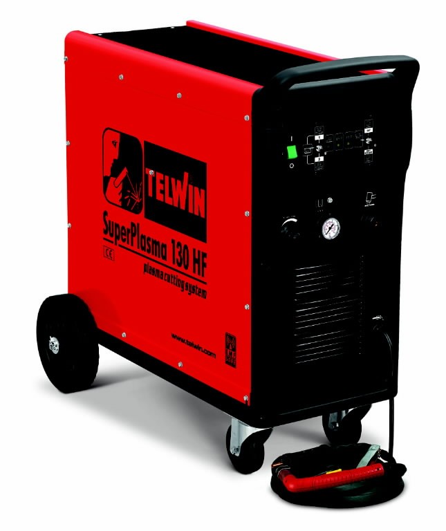Plasma cutter Superplasma 130 HF, 230400V 3ph, Telwin Plasma cutting