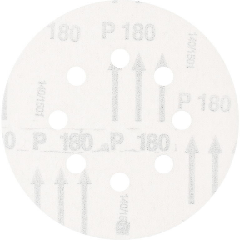 Velcro discs KSS 8 hole 125mm P180, Pferd