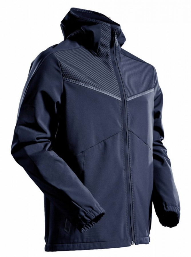 Softshell jacket 22102 Customized, modern fit, navy 2XL