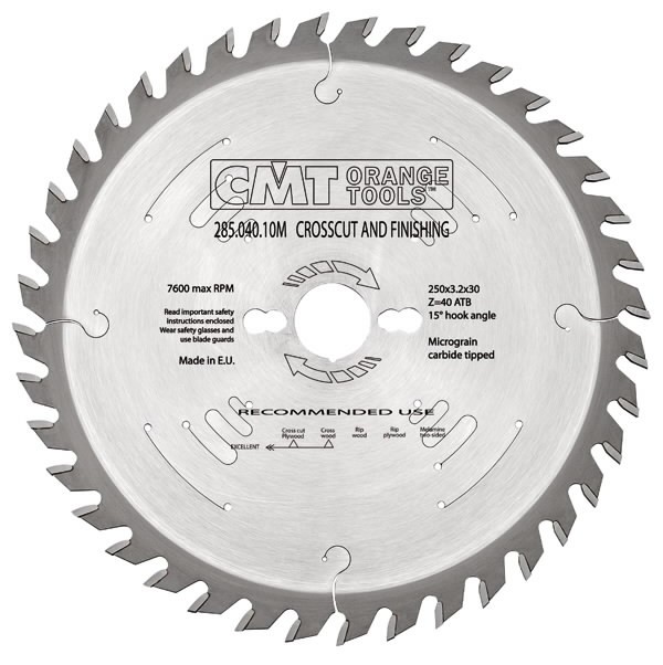RIPPINGCROSSCUT SAW BLADE HW 700X4.4/3.2X30 Z72 ATB, CMT Sawblades