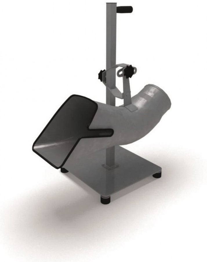 Exhaust extraction steel nozzle d=150mm, Orion