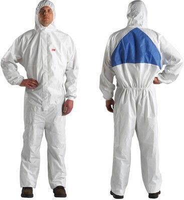 apsauginis kombinezonas 4540,  tipas 5/6, balta 3XL, 3M