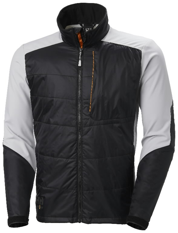 Jacket Kensington insulated, black/grey L