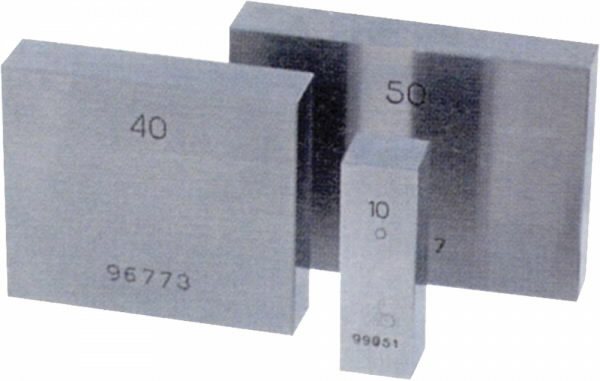 Matavimo blokas 0 klasė DIN EN ISO 3650 40,000 mm 