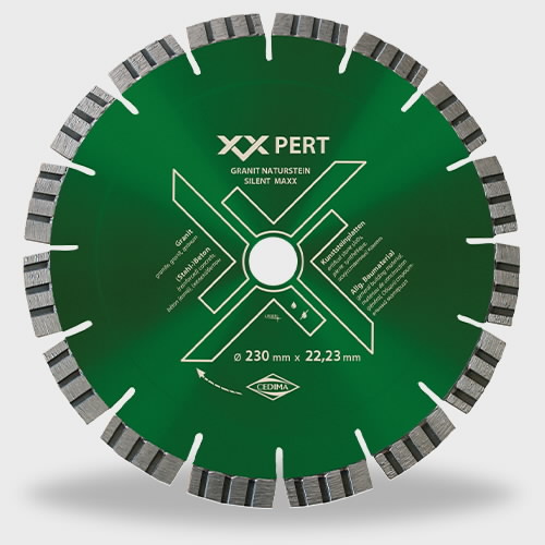 Griezējdisks dimanta, Granit Naturstein Silent  500x4/25,4mm, Cedima