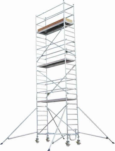Mobile aluminum scaffolding 8771/ 13, Hymer