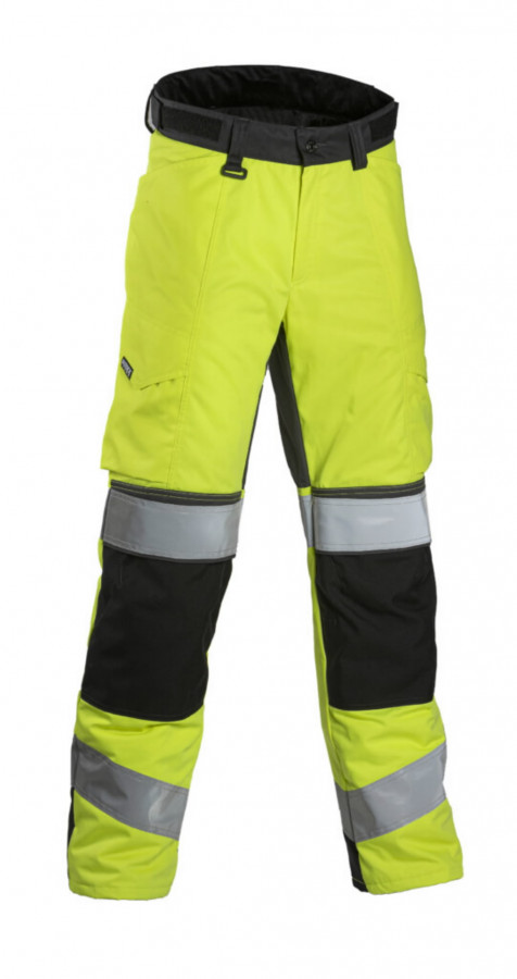 Winter Safety Trousers 6103Y hi-vis CL3, yellow/black 50