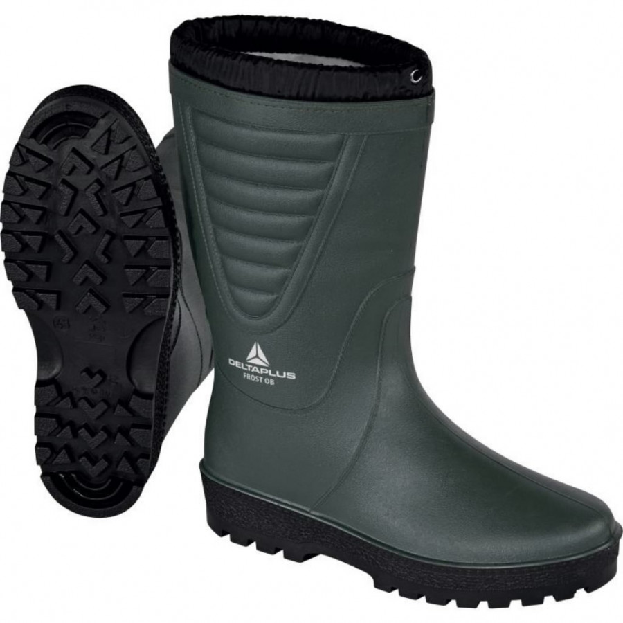 Žieminiai guminiai batai Frost, su kailiniu pamušalu, PVC, OB SRA 40