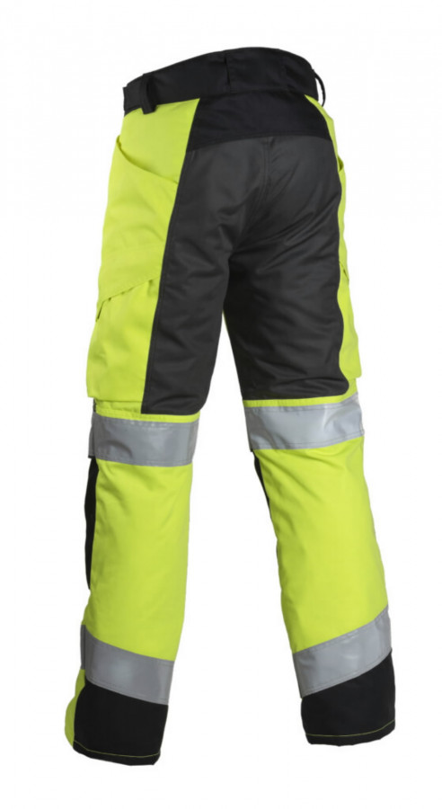 Winter Safety Trousers 6103Y hi-vis CL3, yellow/black 50 2.