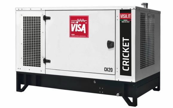 generator VISA 20 kVA BD20CK CRICKET, Visa