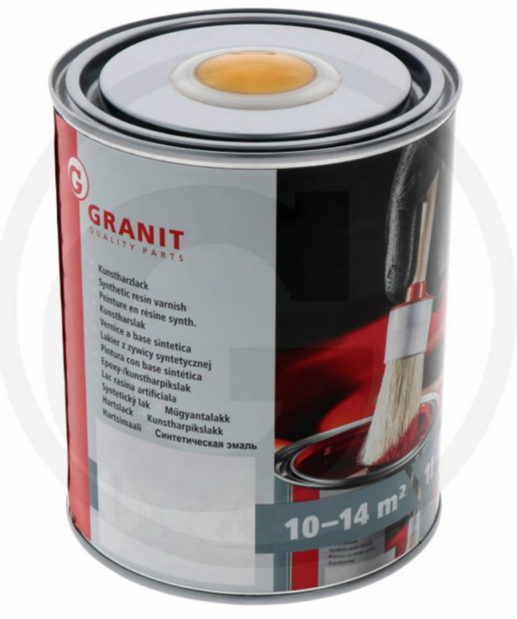 Construction machinery paint JCB yellow 1 liter SPQ, Granit