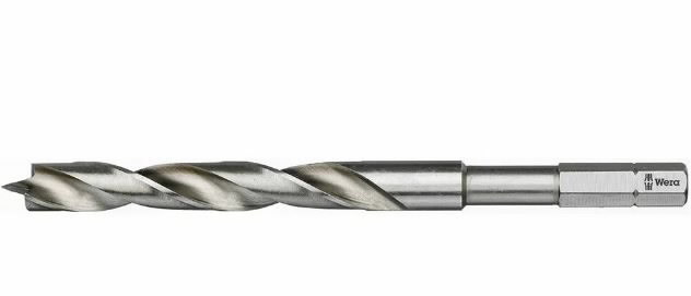 Metal drill bit 1/4´´ HSS 848 10.0x120.0mm, Wera