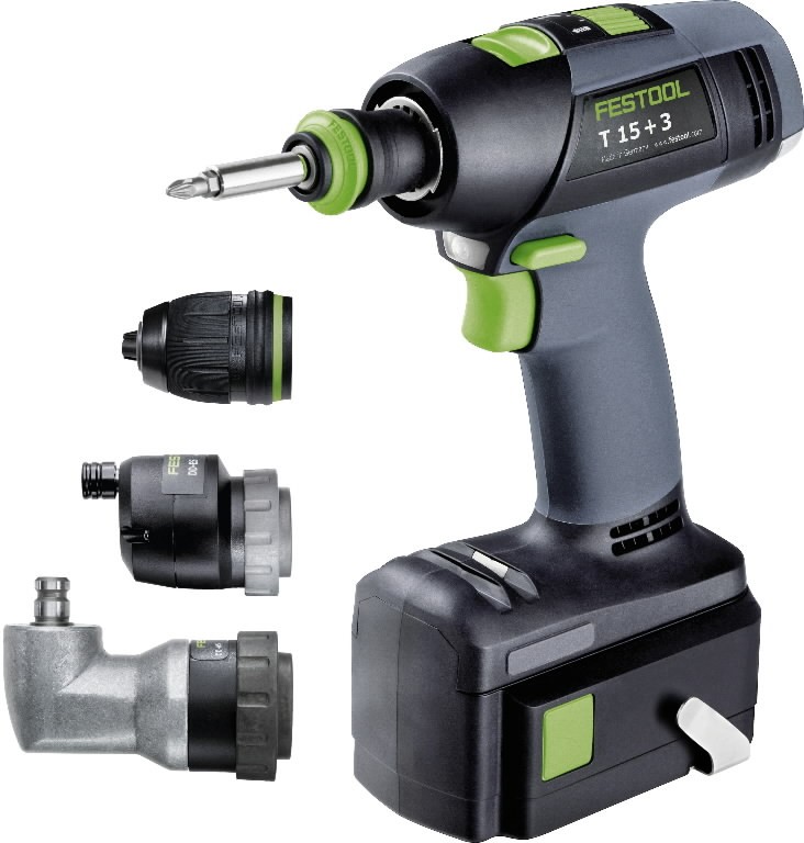 Cordless Drill T 15+3 Li 5,2-Set, Festool Stokker- tools